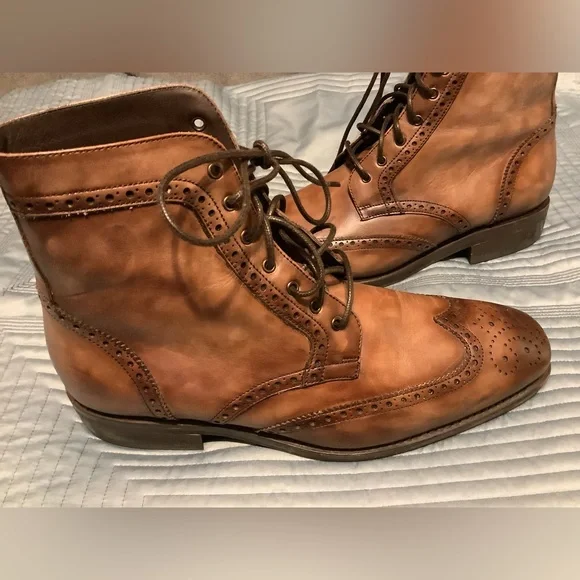 Thursday Boot Company Wingtip Boots Mens Size 7 - Picture 7 of 14